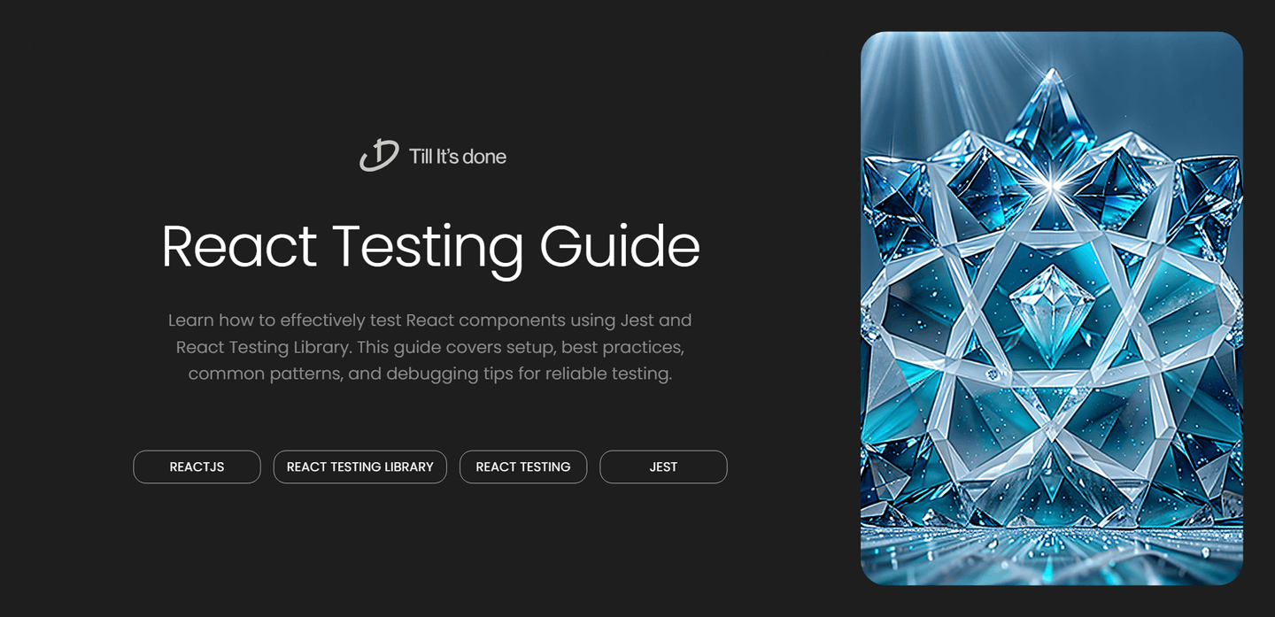 Jest with React Testing Library Guide