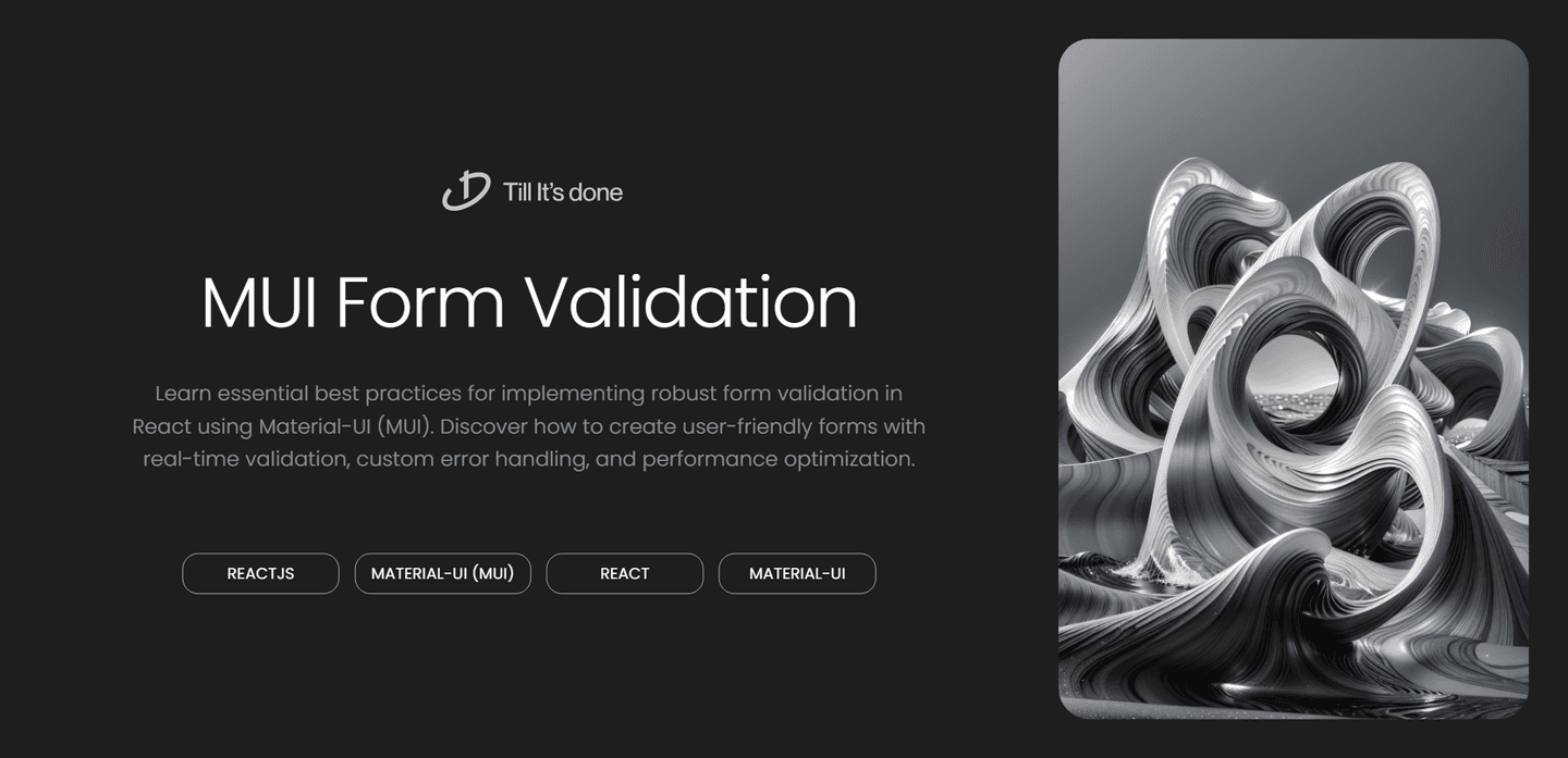 mui form submit validation