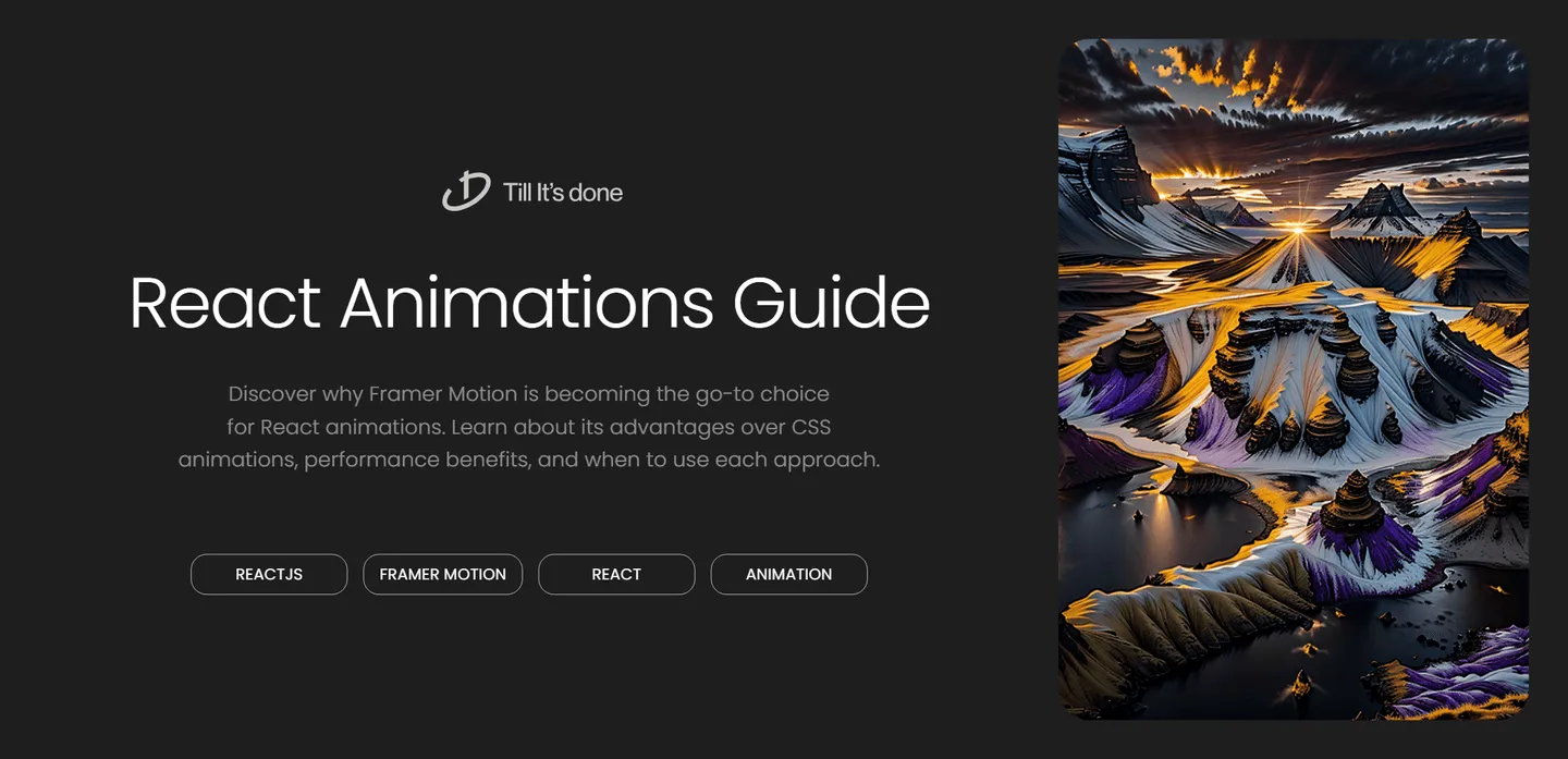 image_generation/Framer-Motion-vs-CSS-in-React-1732641220650-31a33056f730ce32a1836ee774bef0f2.png