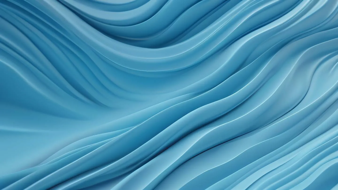 Abstract flowing waves representing digital transformation with gradients of bright baby blue and silver dynamic motion captured from a top-down perspective high-quality ultra-realistic cinematic 8K UHD high resolution sharp and detail