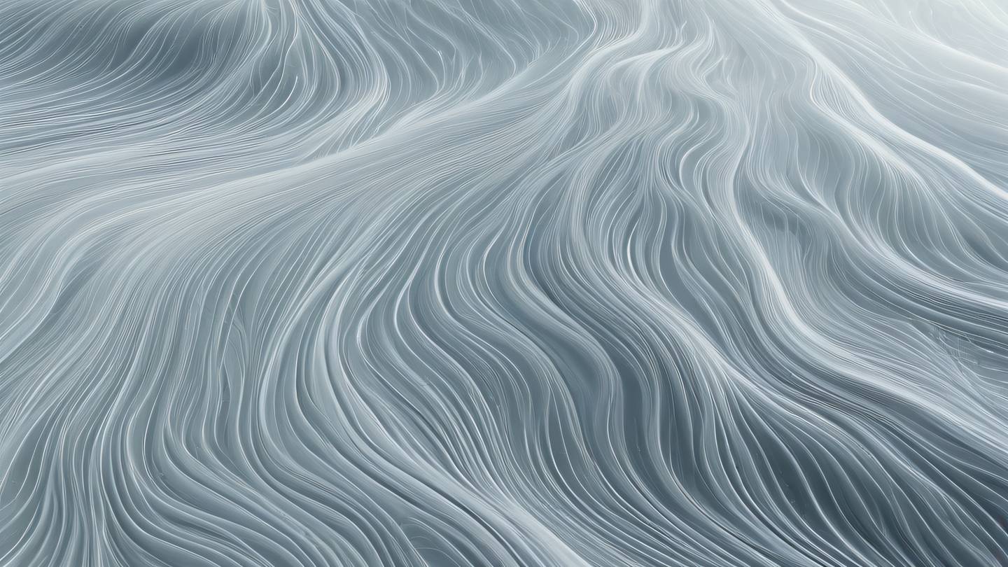 Abstract flowing lines forming organic patterns reminiscent of database schemas rendered in etched glass and whisper white colors. Captured from a top-down aerial view. high-quality ultra-realistic cinematic 8K UHD high resolution sharp and detail