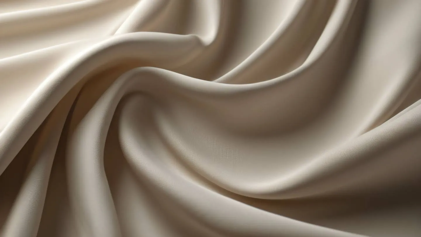 Elegant white fabric texture with gentle folds and natural shadows creating an organic flowing pattern in warm Dark Academia tones of rich browns and deep golds shot from a 45-degree angle with soft side lighting high-quality ultra-realistic cinematic 8K UHD high resolution sharp and detail