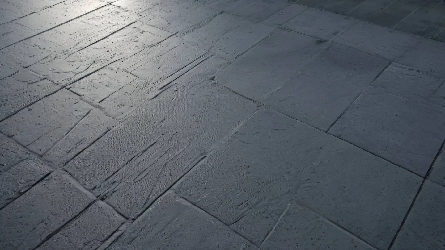 Concrete texture with intricate patterns and shadows featuring various shades of cool gray and white dramatic side lighting emphasizing texture details captured from a close-up 45-degree angle high-quality ultra-realistic cinematic 8K UHD high resolution sharp and detail