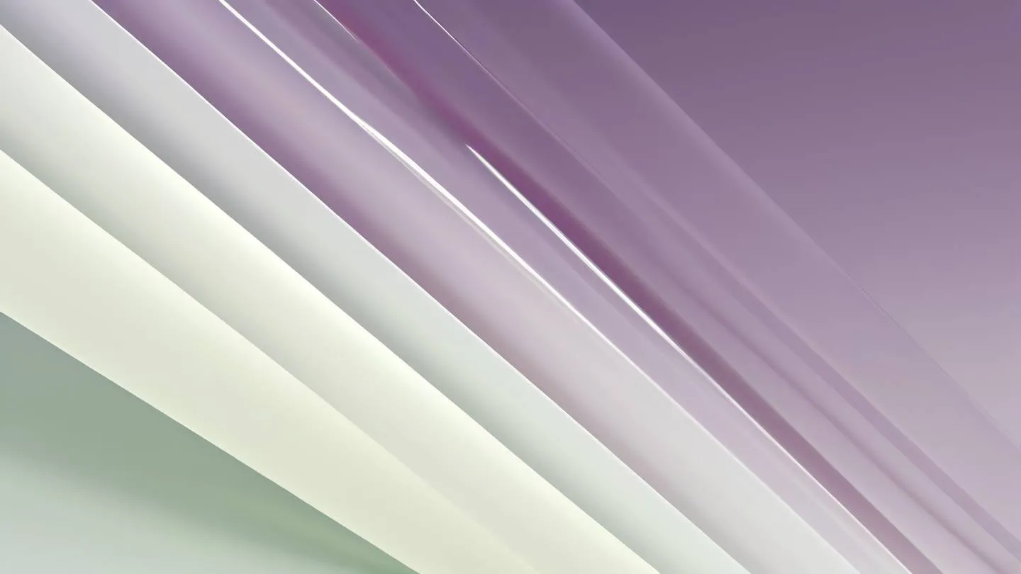 Minimalist abstract composition of overlapping transparent layers and gradients in grapeseed and off-white colors representing layers of code coverage captured from side angle high-quality ultra-realistic cinematic 8K UHD high resolution sharp and detail