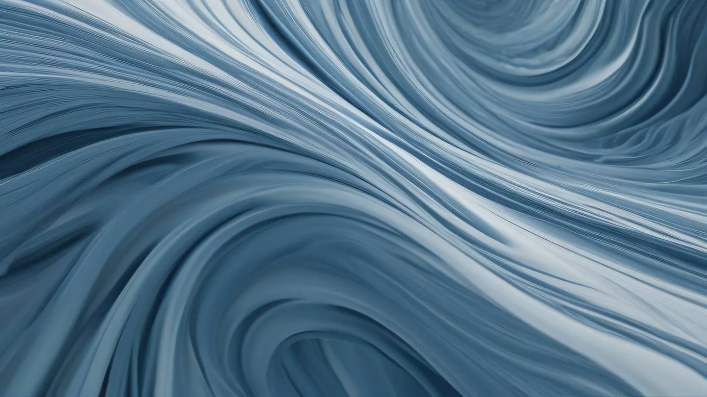 Abstract fluid motion of interweaving streams representing error handling flow dominated by dusty blue and white tones dynamic composition with diagonal camera angle ultra-realistic cinematic 8K UHD high resolution sharp and detail