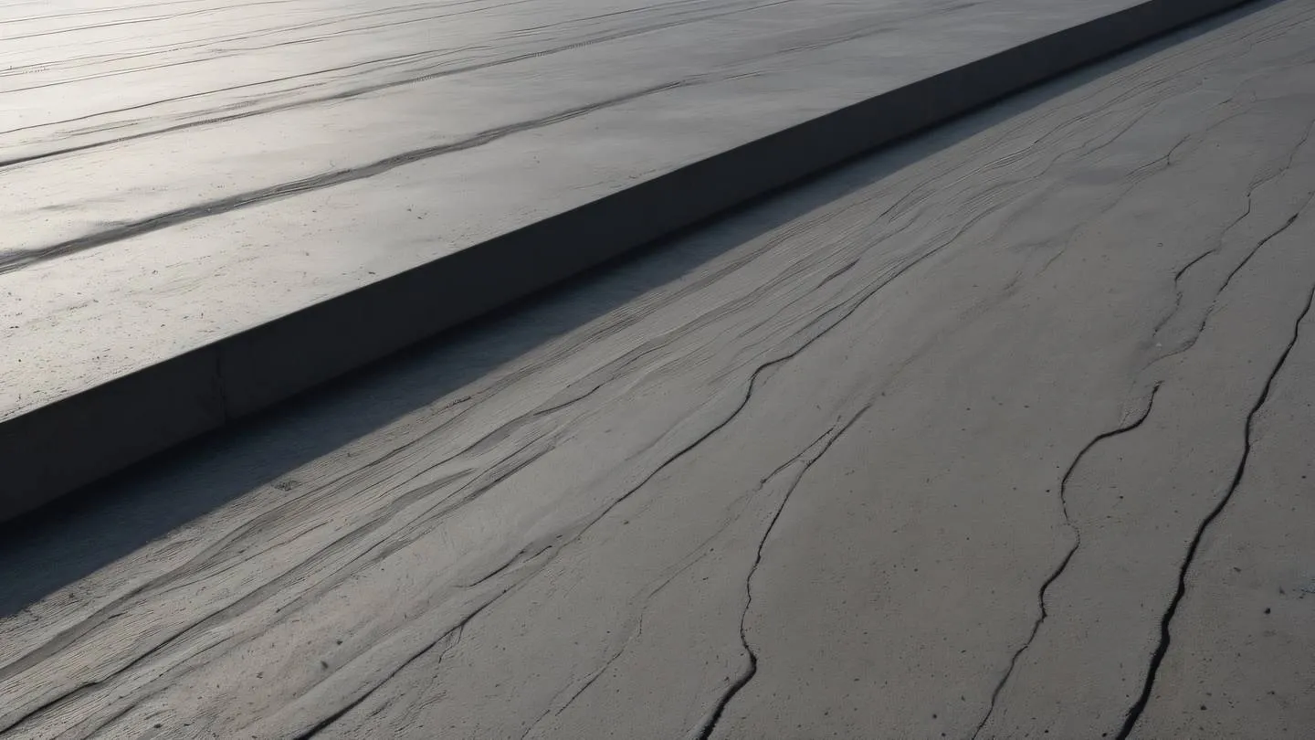 Smooth concrete texture with gentle black ripples flowing across the surface photographed from a 45-degree angle capturing the natural light and shadow interplay high-quality ultra-realistic cinematic 8K UHD high resolution sharp and detail