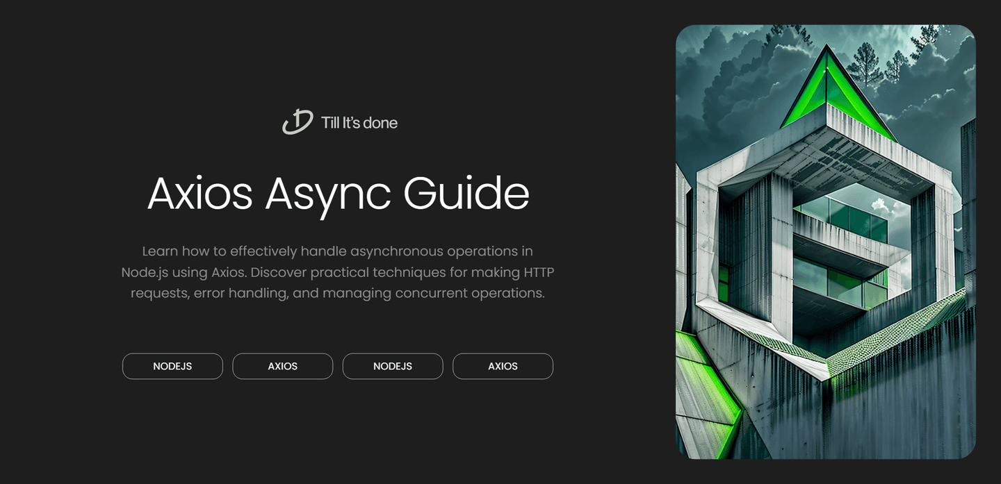 Master Async Operations with Axios in Node.js