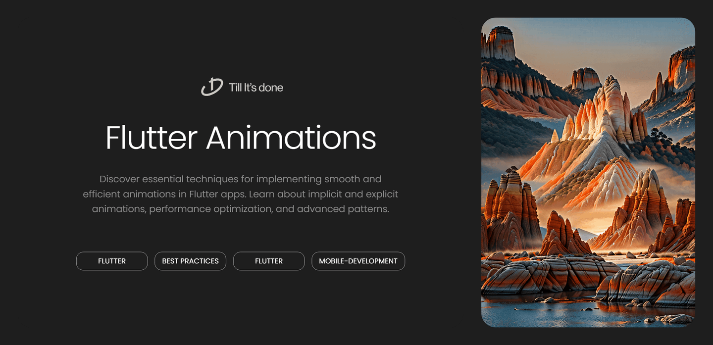 Using Animations in Flutter: Tips and Tricks