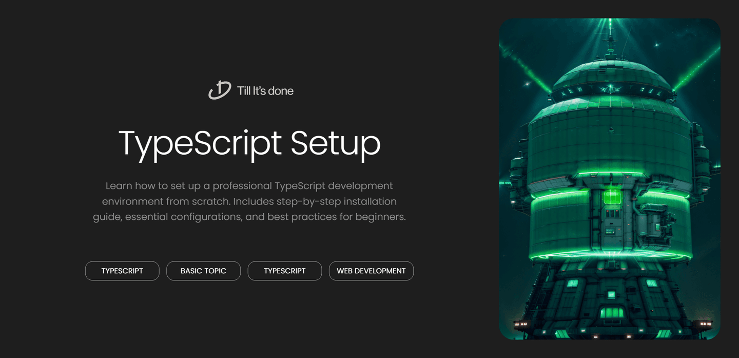 Setting Up TypeScript Development Environment