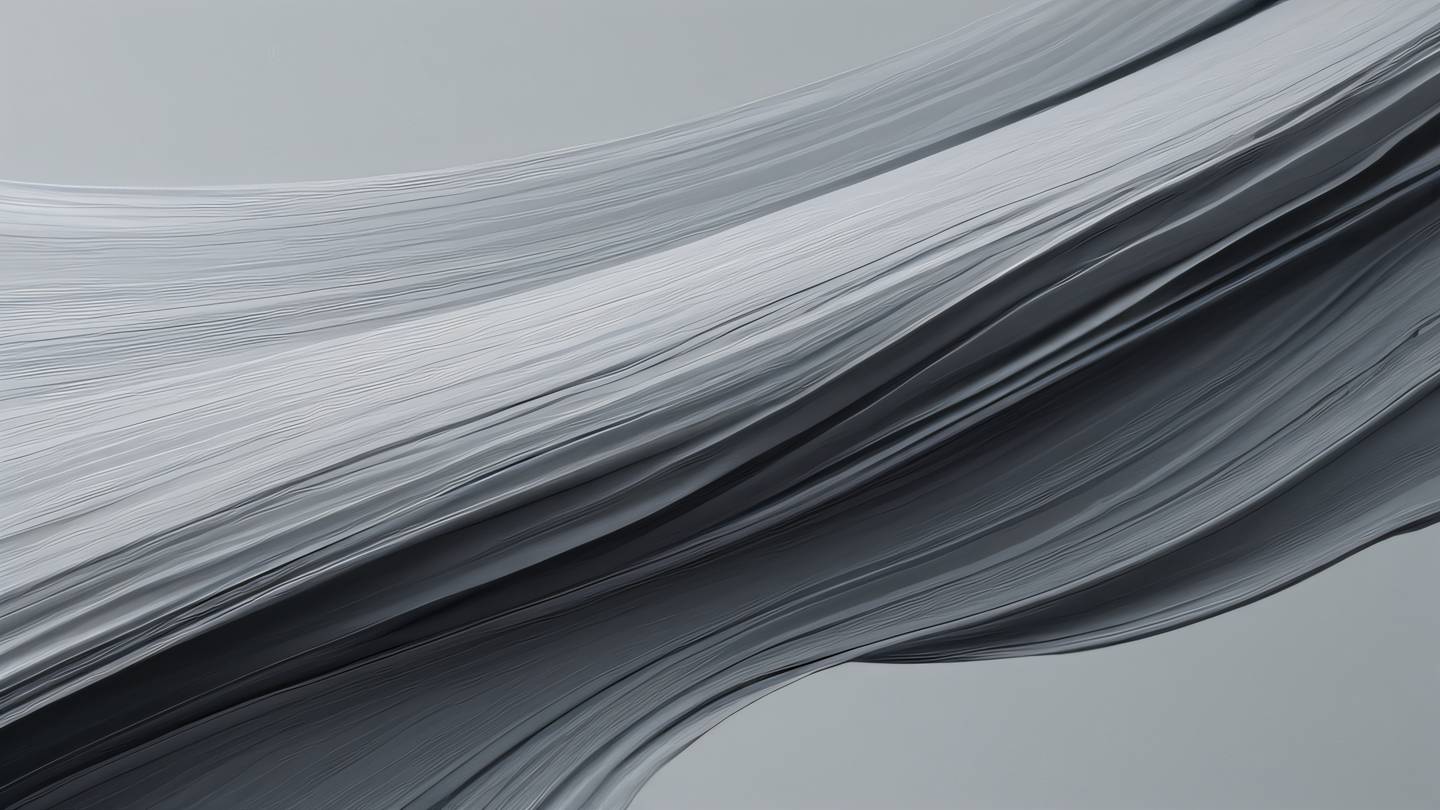 Dynamic brushstroke texture flowing from left to right in minimal modern greys and zinc colors movement captured from side angle high-quality ultra-realistic cinematic 8K UHD high resolution sharp and detail