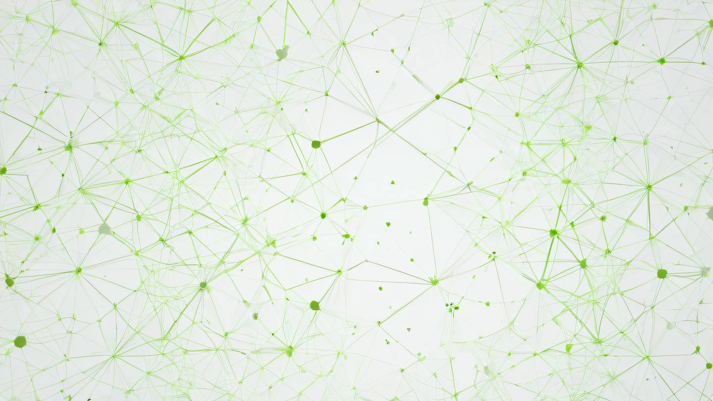 Geometric constellation patterns forming a seamless network bright silver and lime accents on white background representing connectivity and structure high-quality ultra-realistic cinematic 8K UHD high resolution sharp and detail